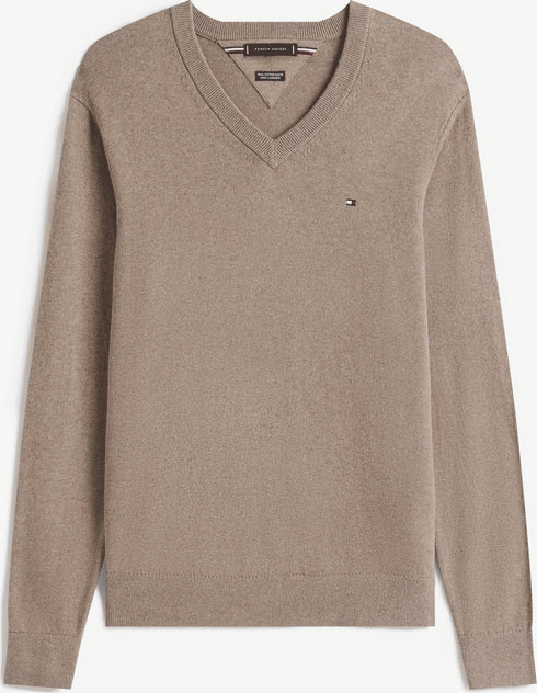 Tommy Hilfiger Pullover Pullover con cashmere e scollatura a V M A25-TOMMY HILFIGERMW28047-HI3-M - Francavilla Moda